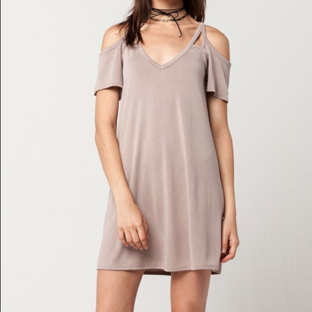 Socialite Cold Shoulder Dress